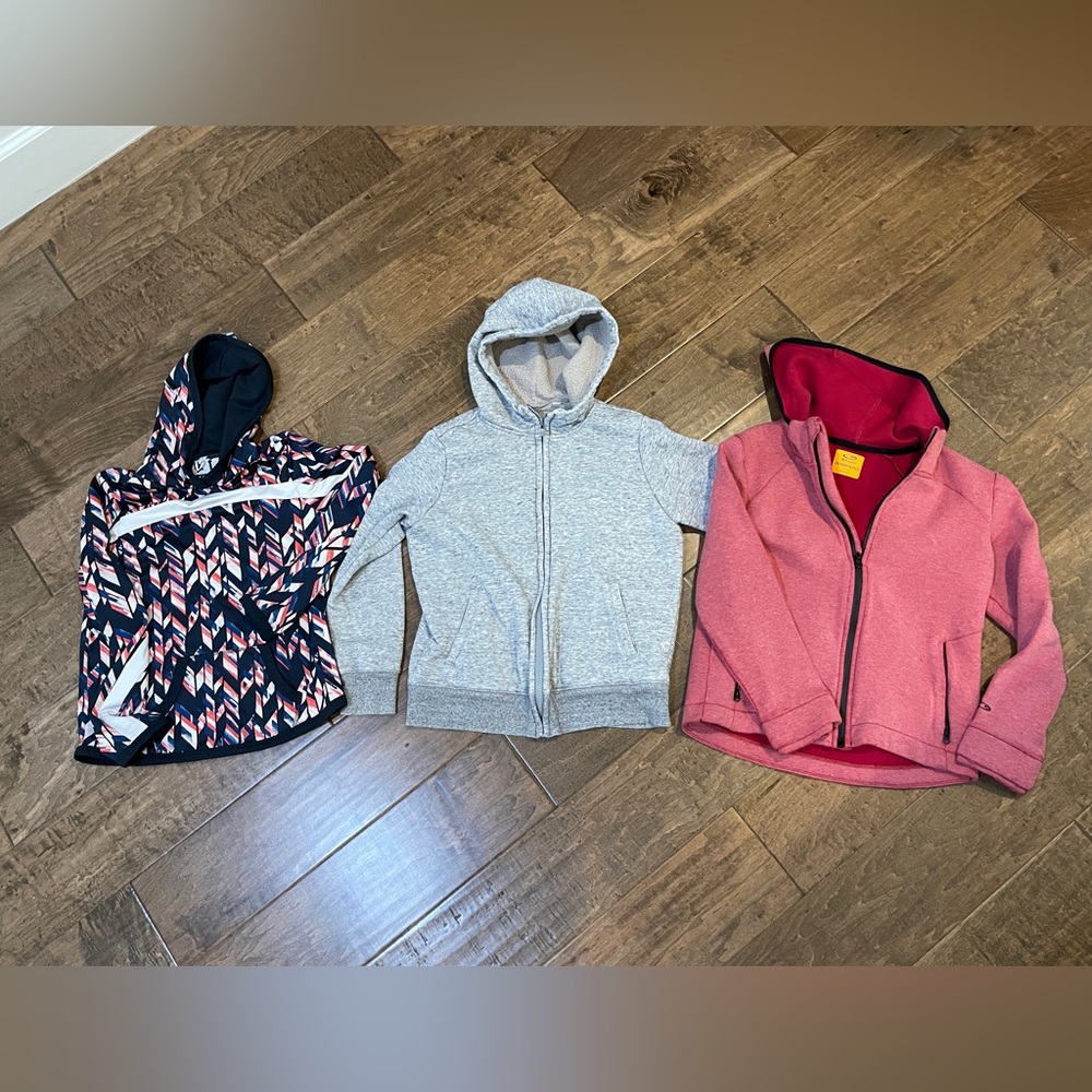 Bundle of Girl’s Hoodie and Jackets sz 10-12